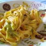 Fettuccine à la crème de poivrons sans gluten