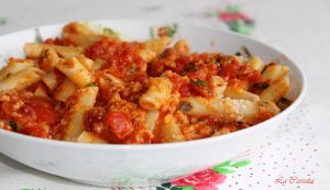 Les pennes à l'arrabbiata sans gluten en vidéo - La Cassata Celiaca