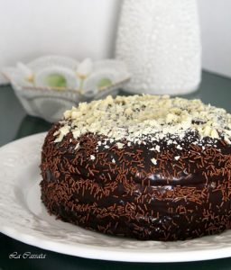 Gâteau au chocolat et mascarpone au caramel mou sans gluten