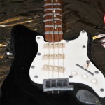 Fender Stratocaster tutta da mangiare, torta decorata senza glutine e senza lattosio