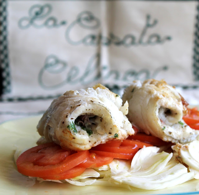 Filetto di merluzzo arrotolato agli aromi - La Cassata Celiaca