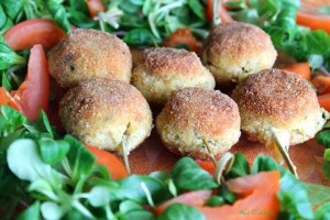 Boulettes d'artichauts sans gluten - La Cassata Celiaca Boulettes d'artichauts sans gluten - La Cassata Celiaca