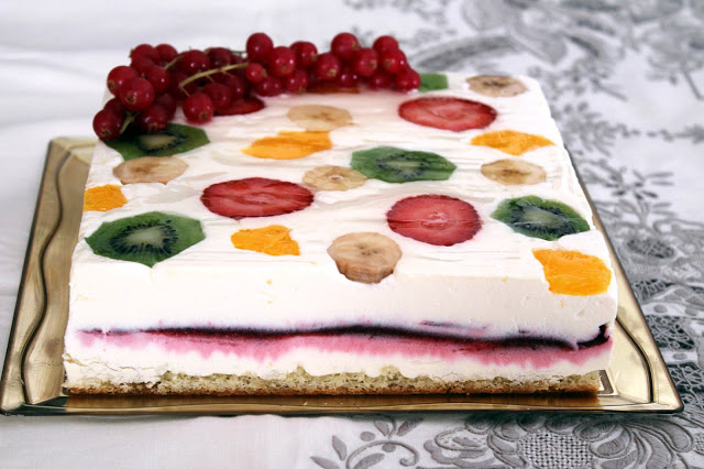Entremets " Tableau d'auteur" de Montersino sans gluten - La Cassata Celiaca Entremets Tableau d'auteur de Montersino sans gluten - La Cassata Celiaca