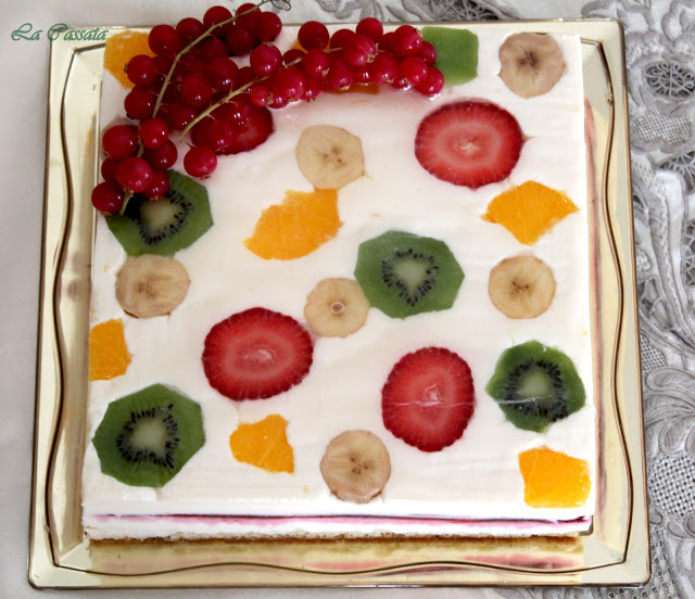 Entremets " Tableau d'auteur" de Montersino sans gluten - La Cassata Celiaca Entremets Tableau d'auteur de Montersino sans gluten - La Cassata Celiaca