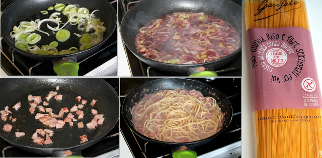Spaghettis au Chianti sans gluten - La Cassata Celiaca