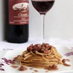 Spaghetti al Chianti senza glutine - La Cassata Celiaca