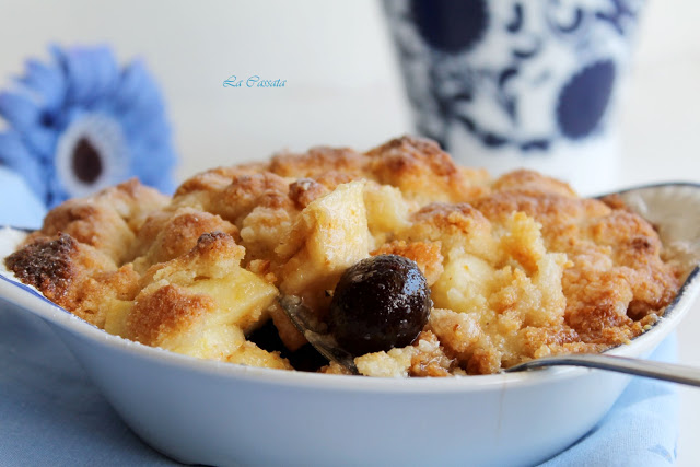 Apple crisp de Fabiana sans lactose et sans gluten - La Cassata Celiaca