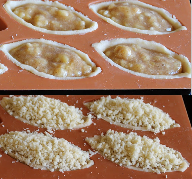 Mini crumble aux bananes sans gluten - La Cassata Celiaca