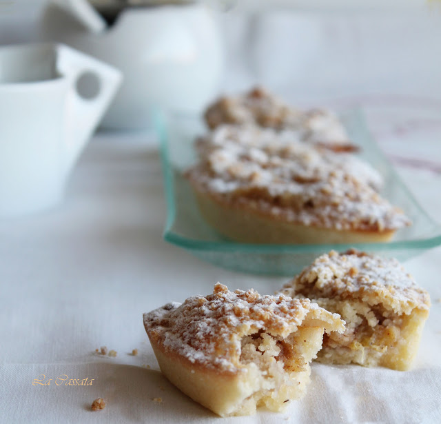 Mini crumble aux bananes sans gluten - La Cassata Celiaca