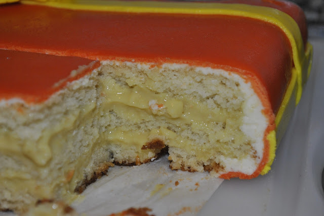 Torta di compleanno decorata senza glutine nè lattosio - La Cassata Celiaca