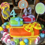 Gâteau d'anniversaire décoré sans gluten ni lactose - La Cassata Celiaca