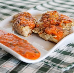 Pollo alla diavola con salsa diable - La Cassata Celiaca