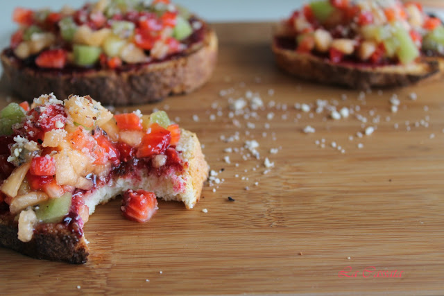 Bruschette dolci, anche senza glutine - La Cassata Celiaca Bruschette dolci, anche senza glutine - La Cassata Celiaca