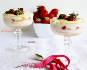 Coppette alle fragole - La Cassata Celiaca