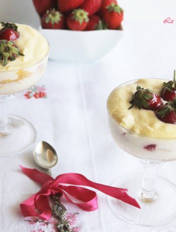 Tiramisù aux fraises sans gluten - La Cassata Celiaca