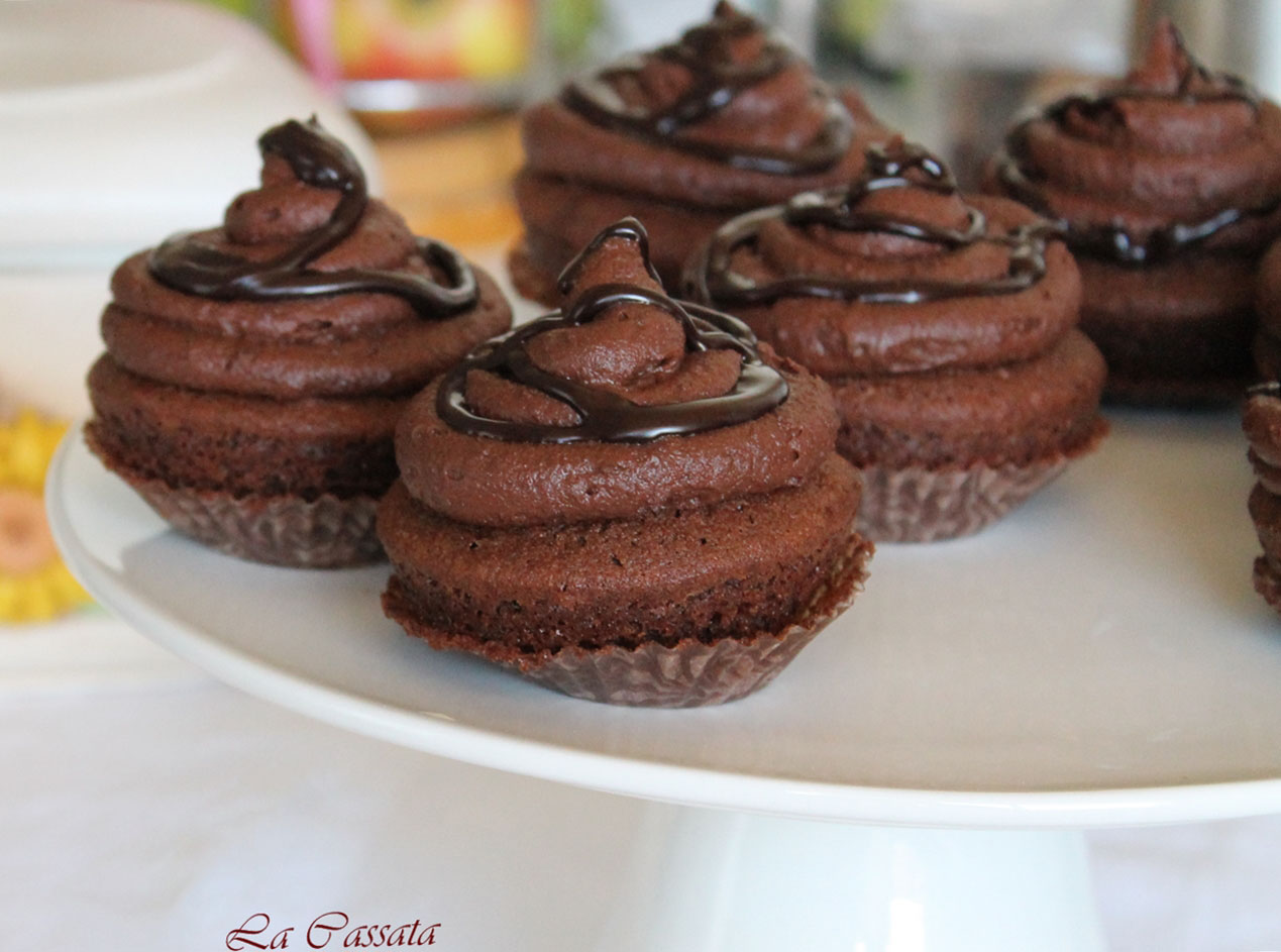 Cupcakes choco-caffé (anche senza glutine) - La Cassata Celiaca