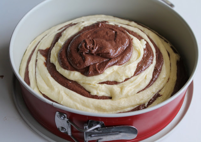 Cake zébré sans gluten - La Cassata Celiaca
