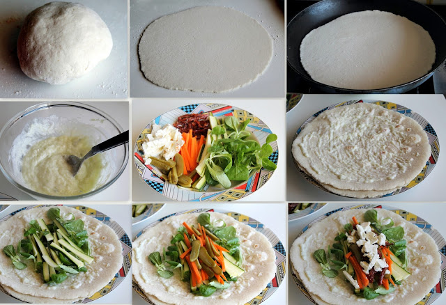 Veggie-wrap, ma senza glutine - La Cassata Celiaca