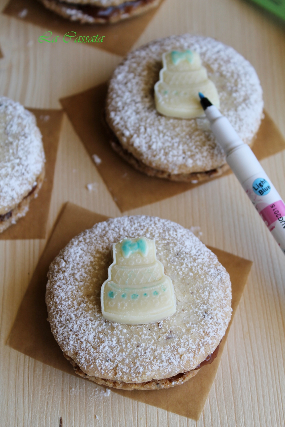 Sablés con confettura di prugne senza uova e senza glutine - La Cassata Celiaca