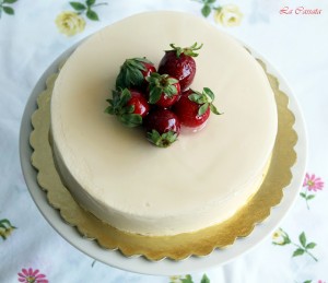 Le Fraisier de Maurizio Santin sans gluten - La Cassata Celiaca