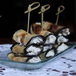 Involtini di melanzane con formaggio e noci - La Cassata Celiaca