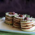 Rotolini di zucchine grigliate con risotto tiepido ai funghi - La Cassata Celiaca