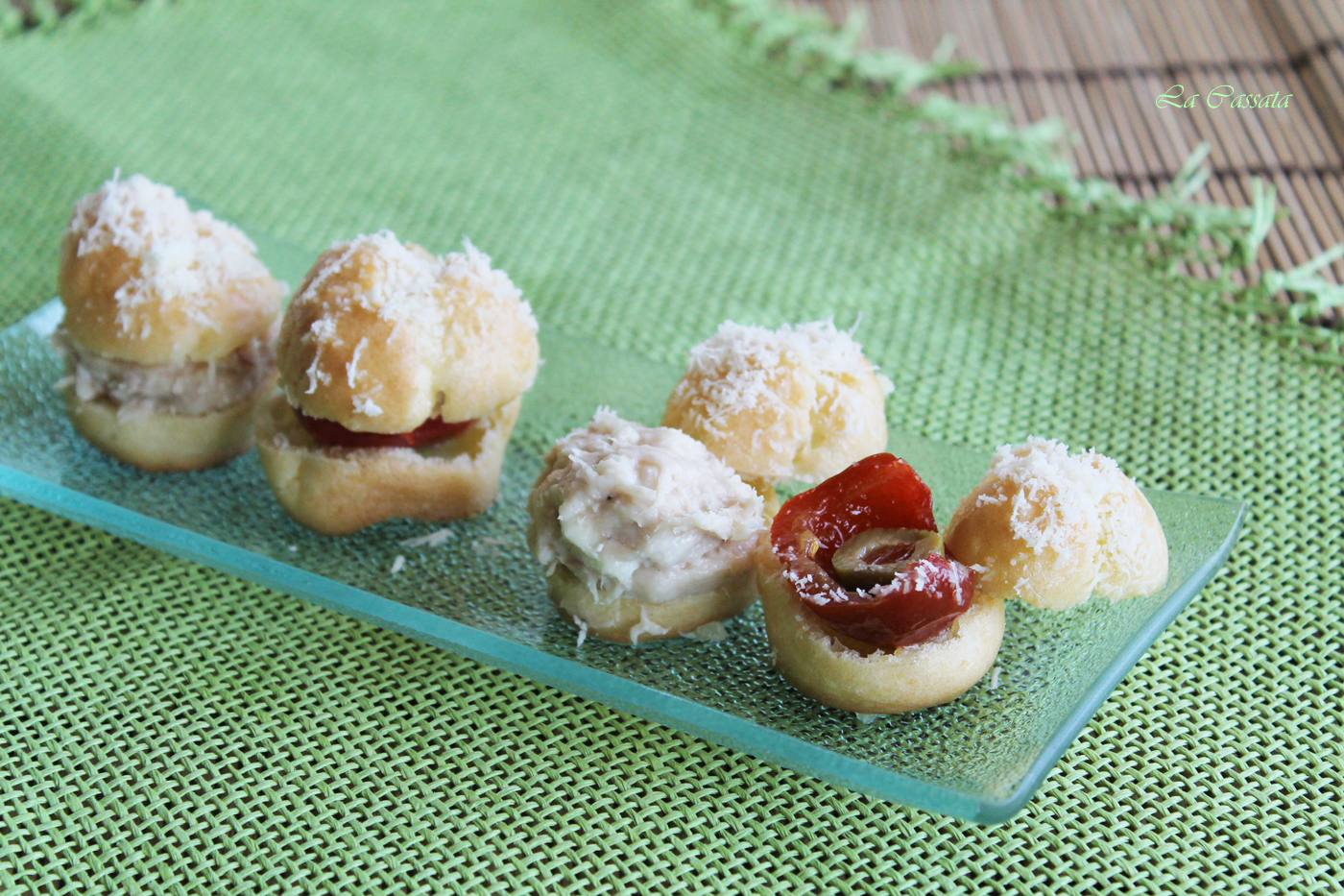 Bignè salati, un delizioso appetizer - La Cassata Celiaca