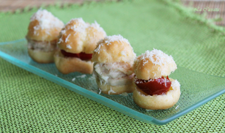 Choux salés sans gluten - La Cassata Celiaca