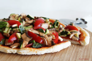 Pizza cruditè senza glutine