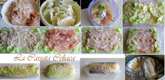 Rotolo di trota salmonata e gamberetti - La Cassata Celiaca