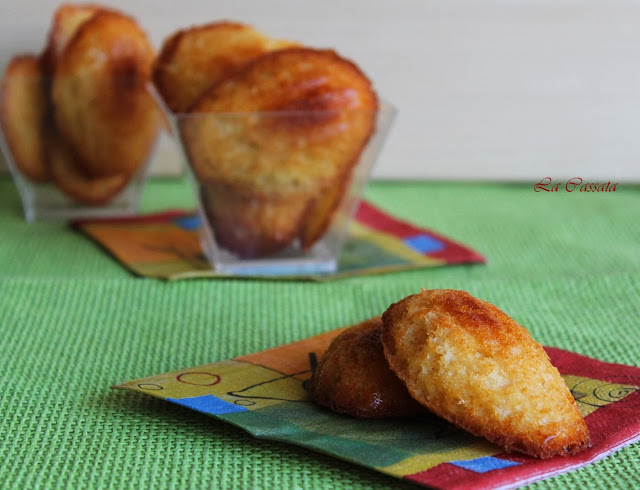 Madeleines au miel sans gluten - La Cassata Celiaca