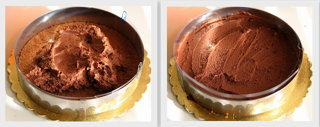 Entremets avec mousse au chocolat sans gluten - La Cassata Celiaca