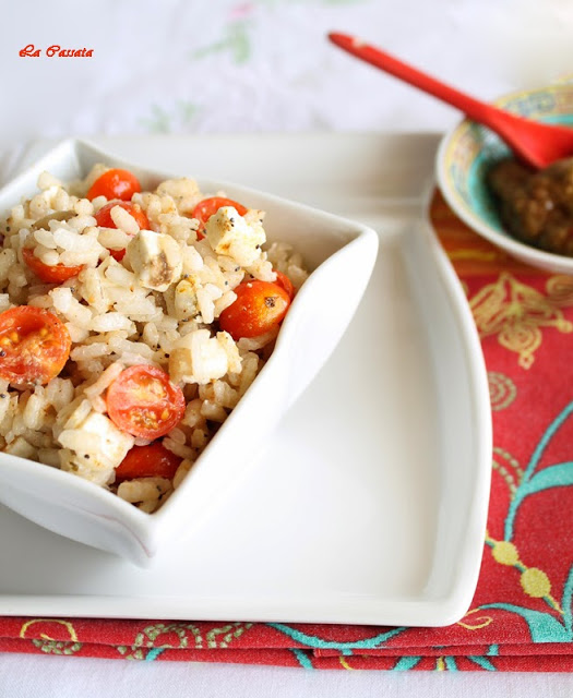 Una salade de riz inusuelle sans gluten - La Cassata Celiaca