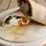 Strudel di pizza con pomodorini, feta e pesto senza glutine - La Cassata Celiaca