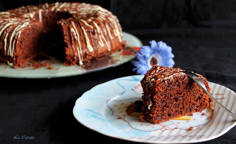 Savarin brownie sans gluten - La Cassata Celiaca