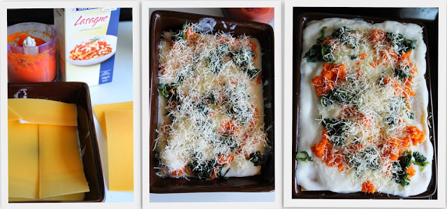 Lasagne con zucca e spinaci senza glutine - La Cassata Celiaca