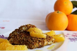 Cabillaud en croûte de pistaches sans gluten - La Cassata Celiaca