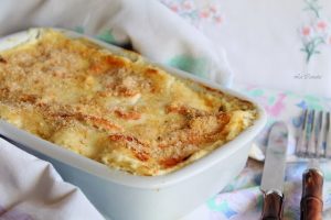 Lasagne sans gluten au robiola et au saumon fumé - La Cassata Celiaca