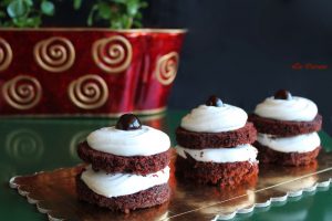 Fôret noire en portions individuelles et sans gluten - La Cassata Celiaca