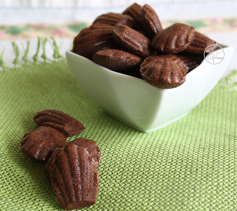 Madeleines al cioccolato di Anna Lisa - La Cassata Celiaca