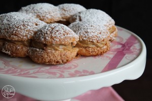 Paris-Brest de Conticini avec crème mousseline au café sans gluten - La Cassata Celiaca