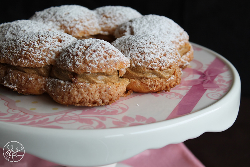 Paris-Brest de Conticini avec crème mousseline au café sans gluten - La Cassata Celiaca Paris-Brest de Conticini avec crème mousseline au café sans gluten - La Cassata Celiaca
