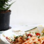 Pici avec huile, ail et piment sans gluten - La Cassata Celiaca