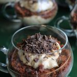 Coppette di mud cake con crema al mascarpone e Nescafé