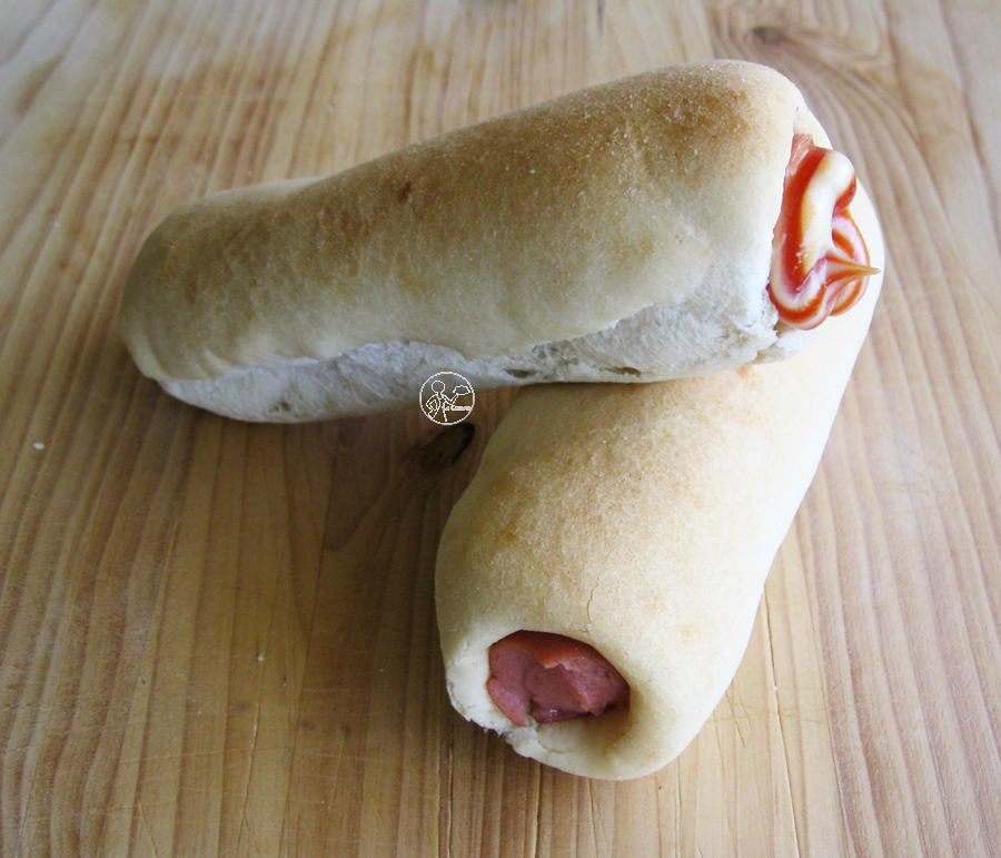 Petits pains sans gluten à hot dog - La Cassata Celiaca