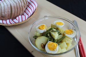 Salade de pommes de terre à l'allemande - La Cassata Celiaca