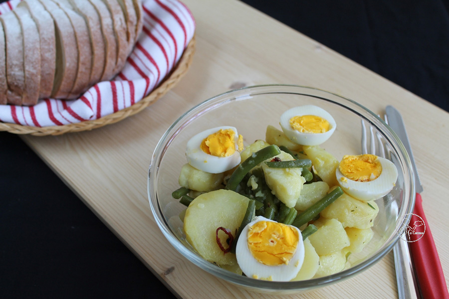 Salade de pommes de terre à l'allemande - La Cassata Celiaca Salade de pommes de terre à l'allemande - La Cassata Celiaca