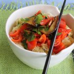Vermicelli di soia con verdure grigliate per il #GFFD - La Cassata Celiaca