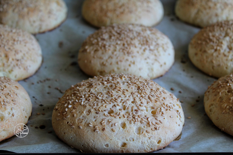 Burger buns sans gluten- La Cassata Celiaca