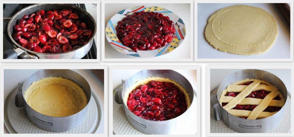 Cherry pie sans gluten - La Cassata Celiaca